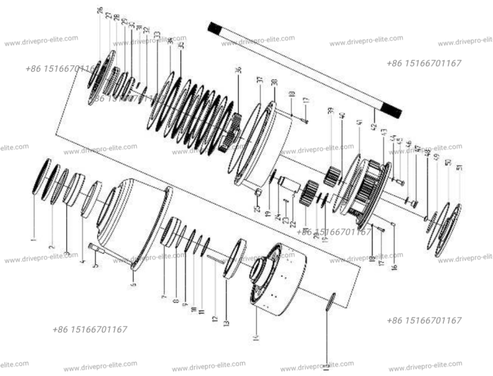 Wheel End Reducer Assembly