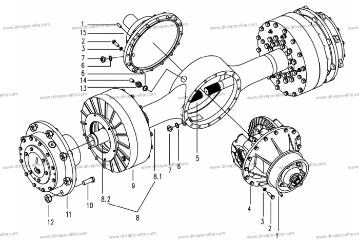 drive axle assembly