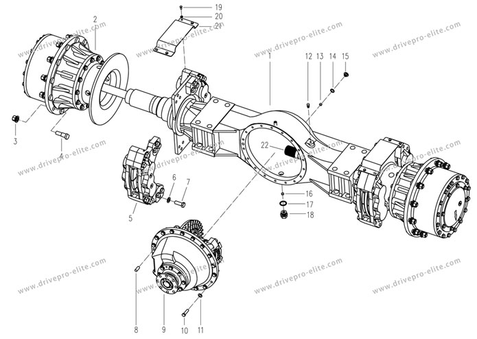 Drive axle assembly